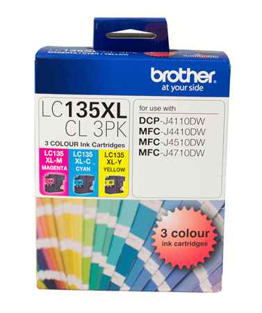Brother LC135XL CMY Colour Pk — Brother