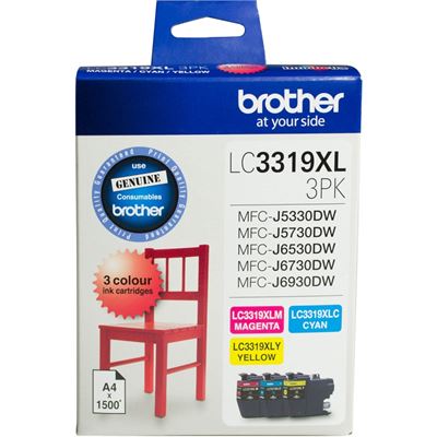 Brother LC3319XL CMY Colour Pk — Brother