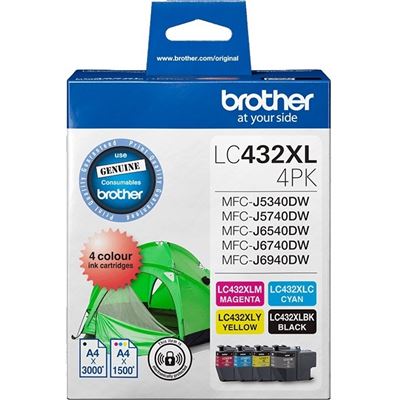 Brother 432XL B,C,M,Y Pack — Brother