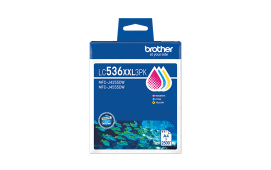 Brother LC536XXL 3 Pack — Brother