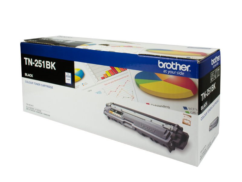 Brother TN251 Black Toner Cart — Brother