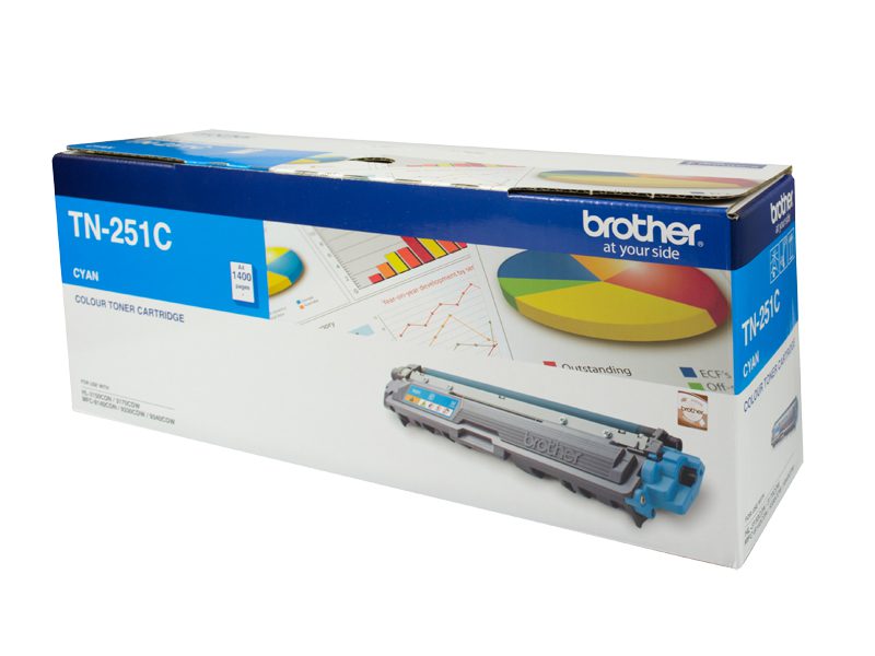 Brother TN251 Cyan Toner Cart — Brother