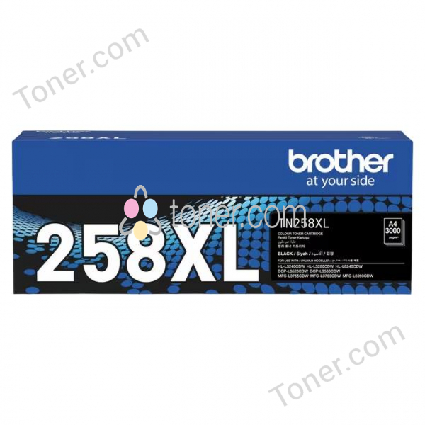 Brother TN258XL Bk Toner Cart — Brother