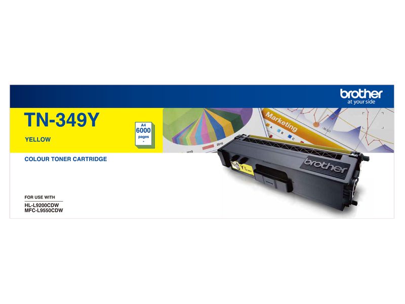 Brother TN349 Yell Toner Cart — Brother