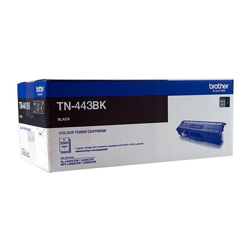 Brother TN443 Black Toner Cart — Brother