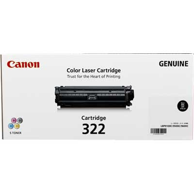 CART322BK Canon Black Toner — Canon