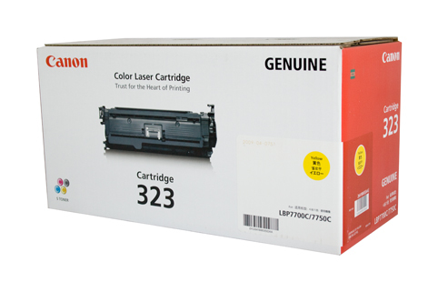 CART323Y Canon Yellow Toner — Canon