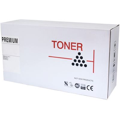 Compat CF287X #87X Black Cart — White Box