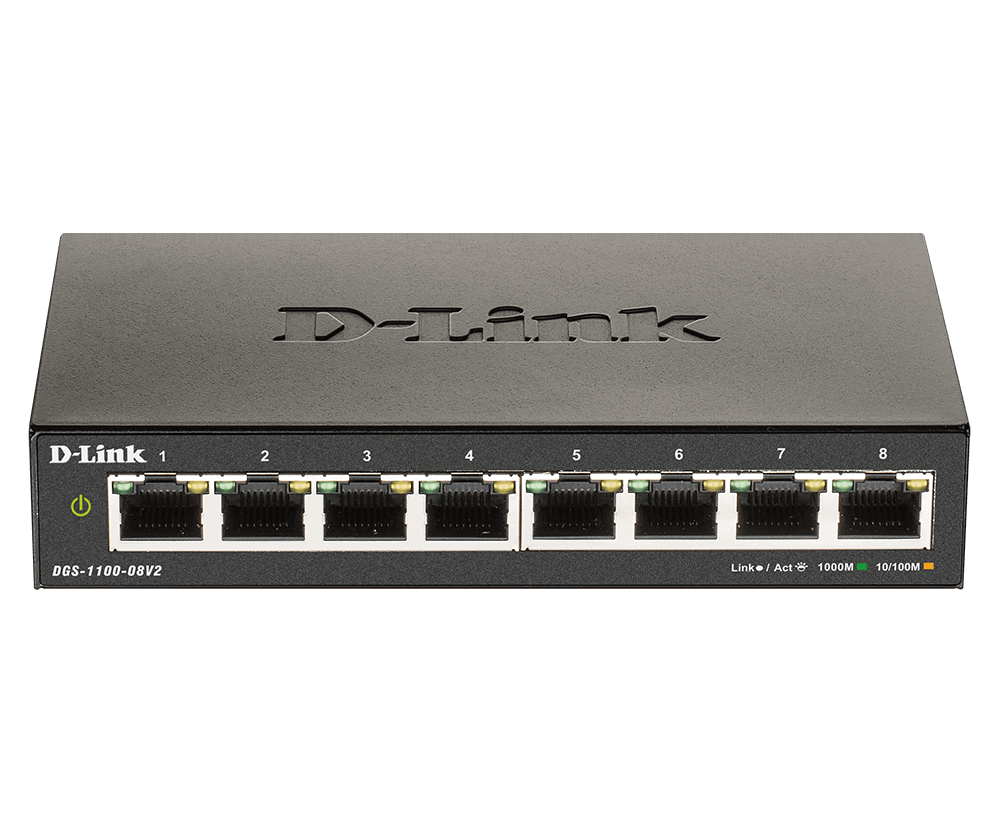 D-LINK DGS-1100-08V2 Switch — D-Link