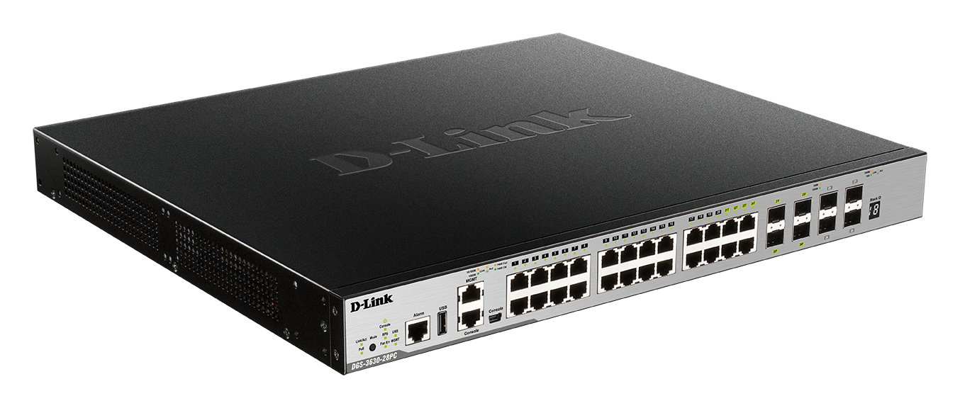 D-Link DGS-3630-28PC Switch — D-Link