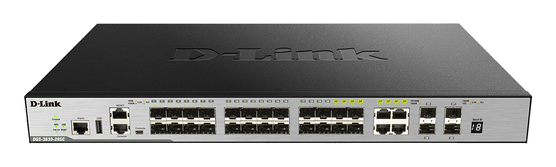 D-Link DGS-3630-28SC Switch — D-Link