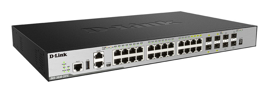 D-Link DGS-3630-28TC Switch — D-Link