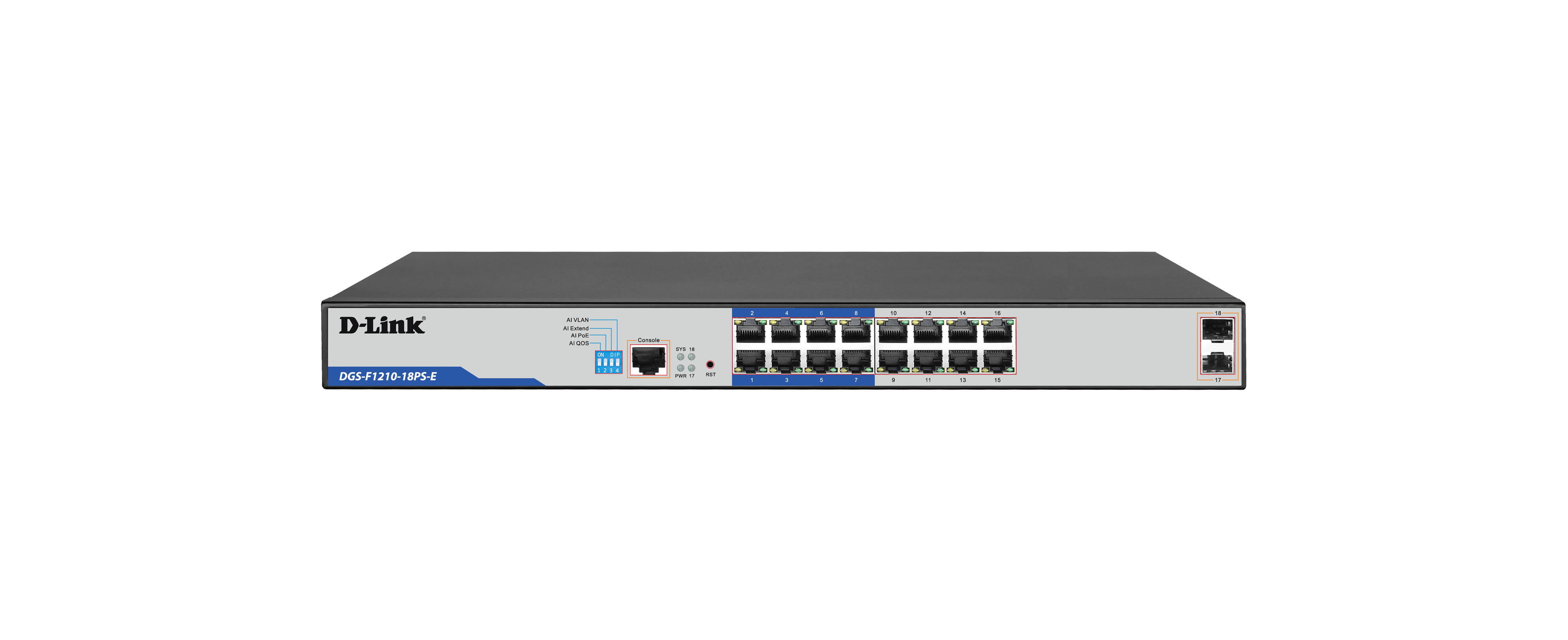 D-Link DGS-F1210-18PS-E Switch — D-Link