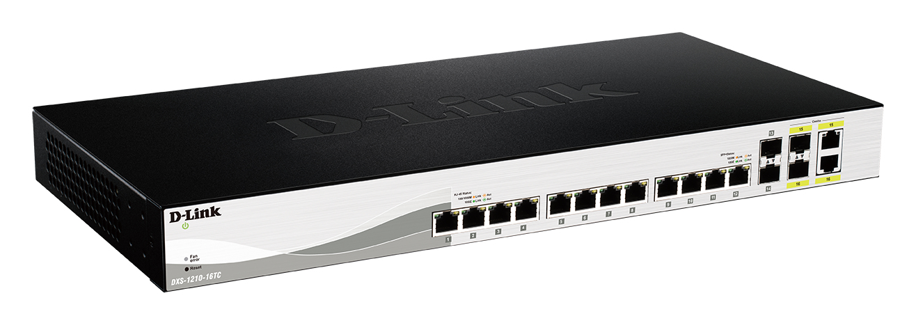 D-LINK DXS-1210-16TC Switch — D-Link
