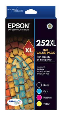 Epson 252 4 HY Ink Value Pack — Epson