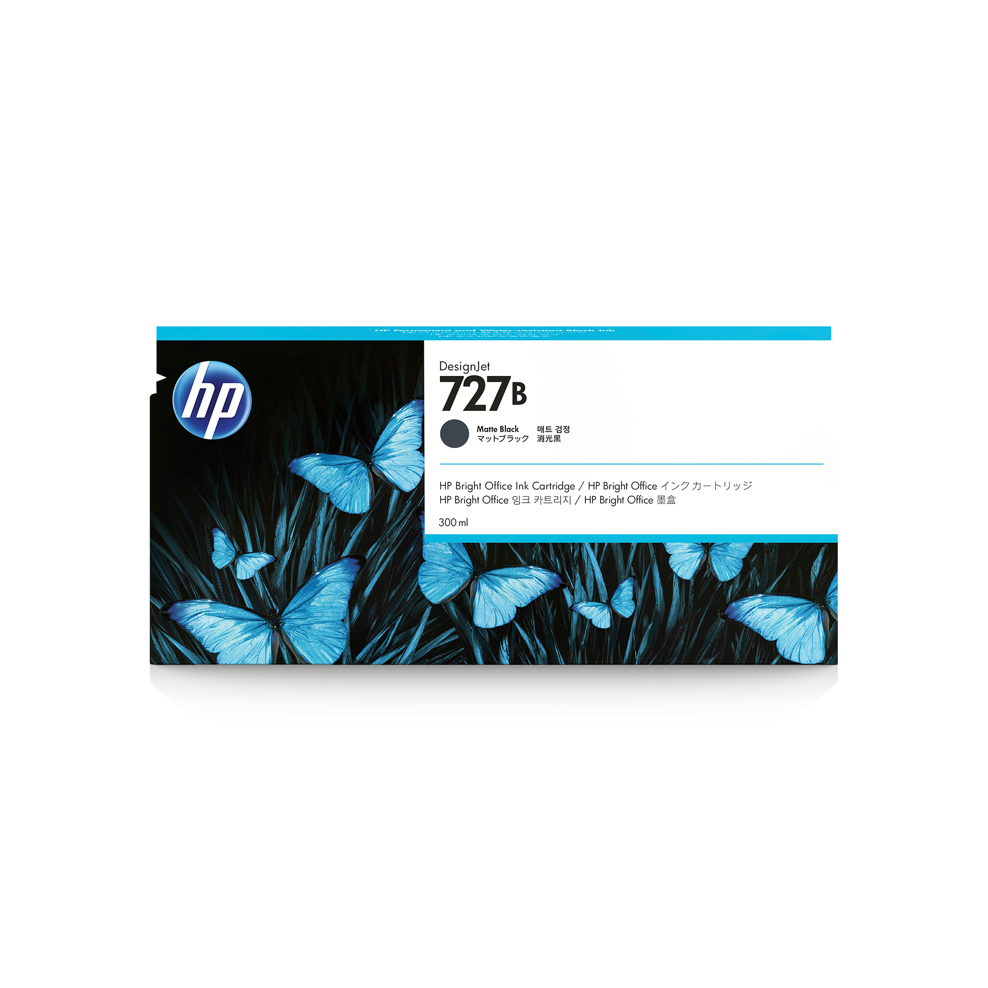 HP #727 300ml Matte Blk 3WX19A — HP