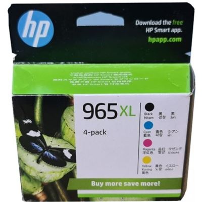 HP 965XL CMYK Ink Cartridge — HP