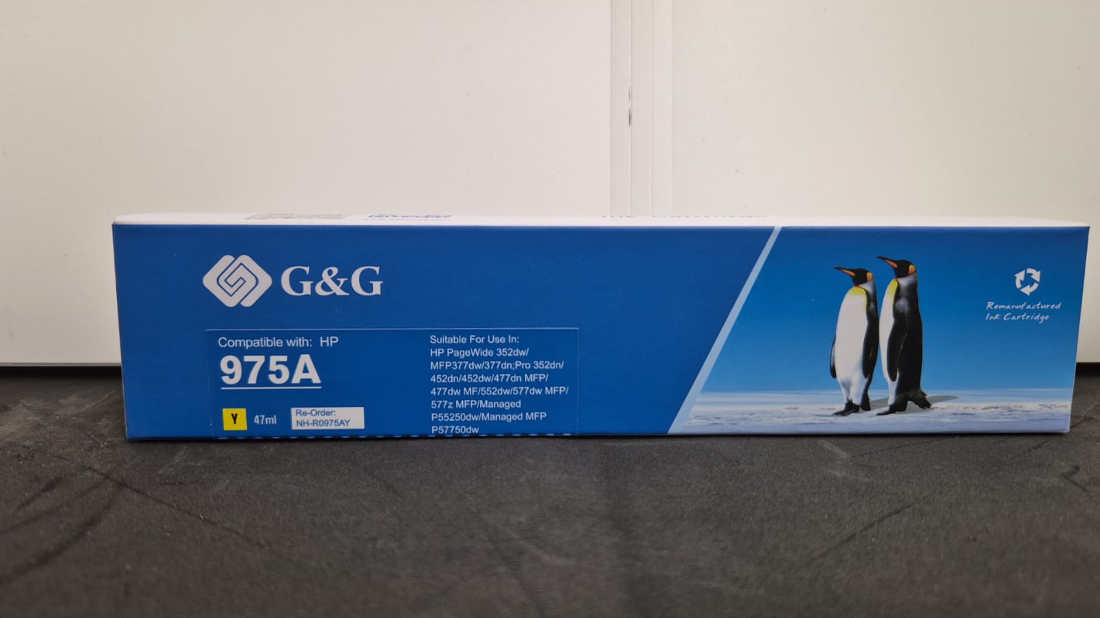 HP #975A Yellow Ink L0R94AA — HP