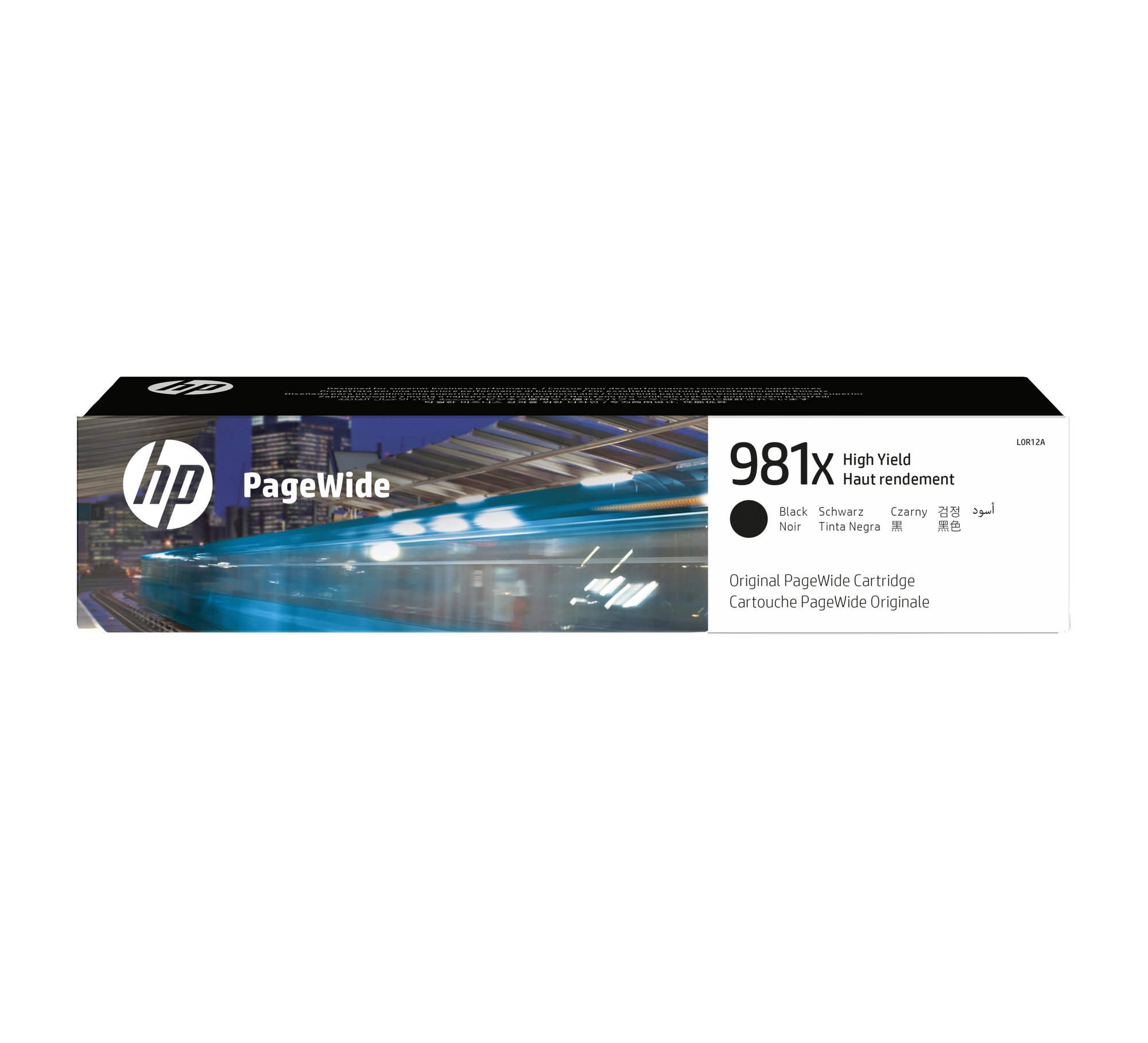 HP #981X Black Ink Cart L0R12A — HP