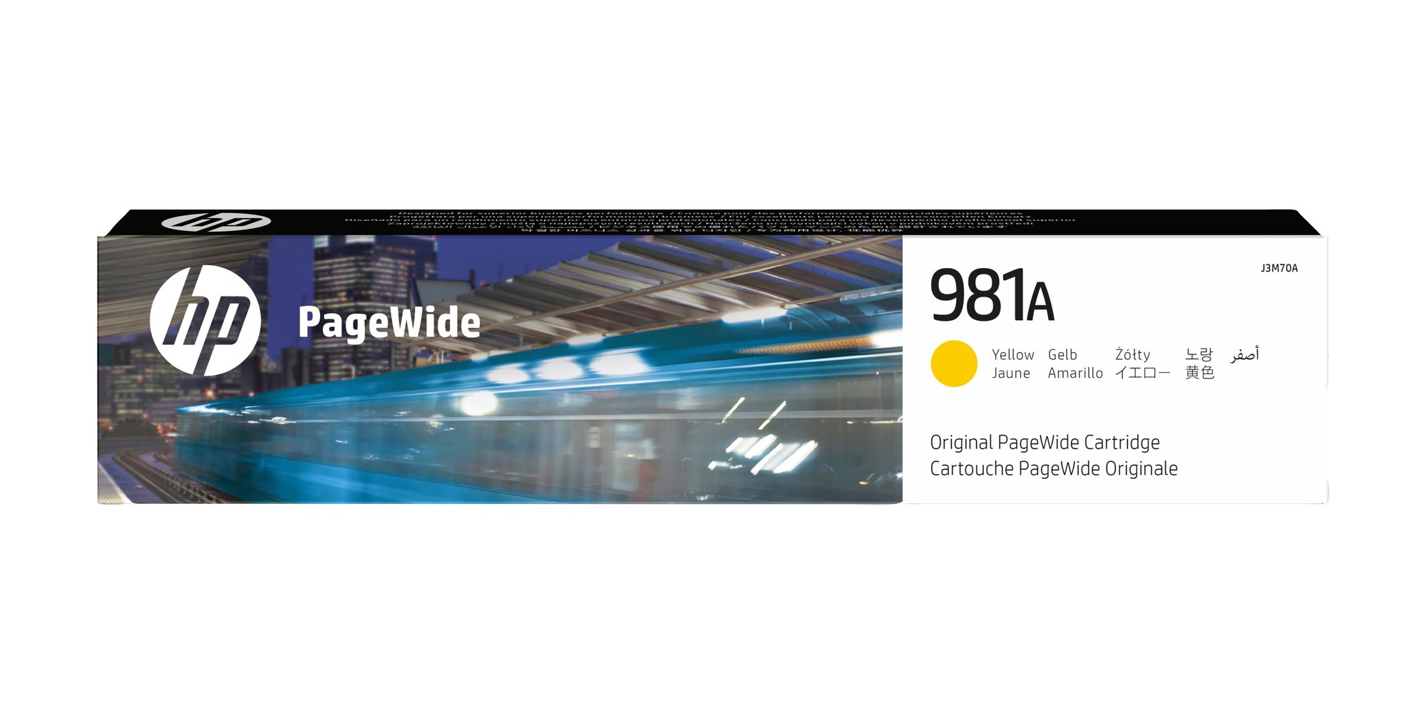 HP 981A Yel PagWide Ink J3M70A — HP