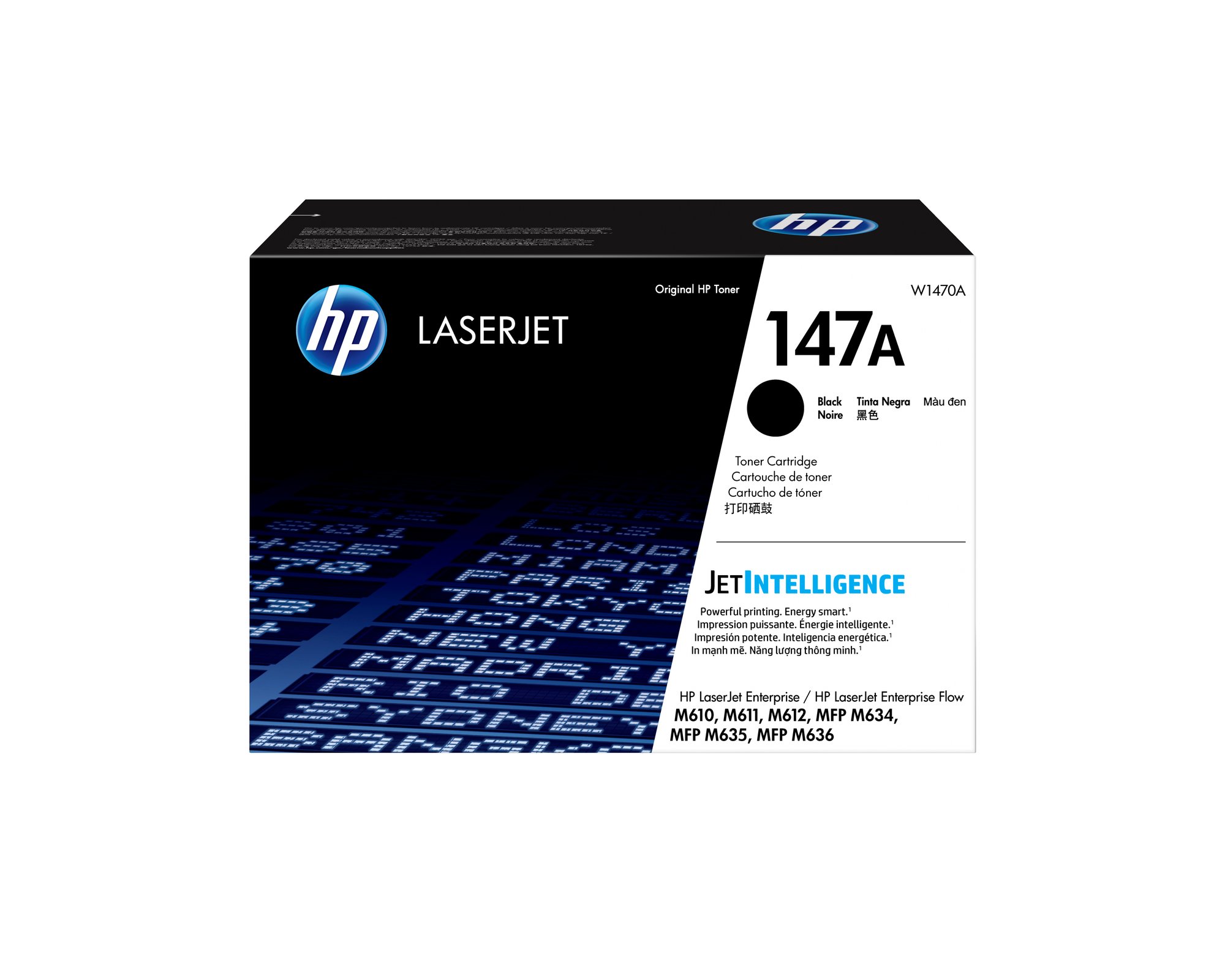 HP #147A Black Toner W1470A — HP