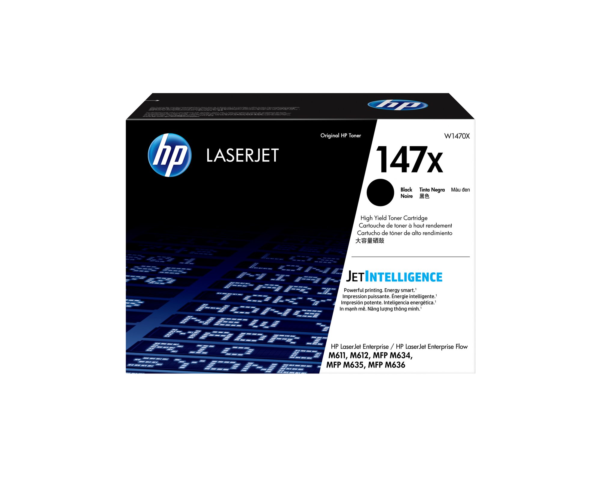 HP #147X Black Toner W1470X — HP