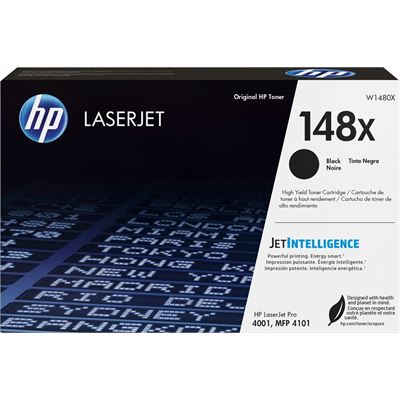 HP #148X Black Toner W1480X — HP