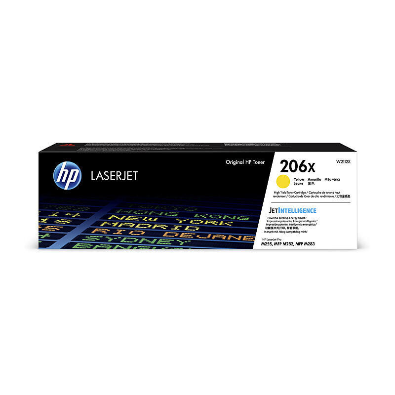 HP 206X Yellow LaserJet W2112X — HP