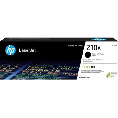 HP #210A Black Toner W2100A — HP