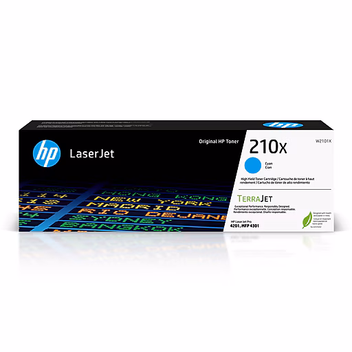 HP #210X Cyan Toner W2101X — HP