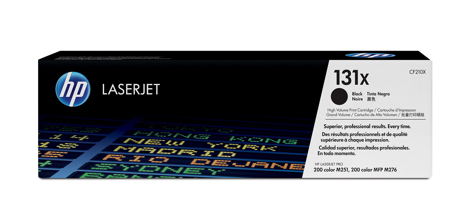 HP #131X Black Toner CF210X — HP