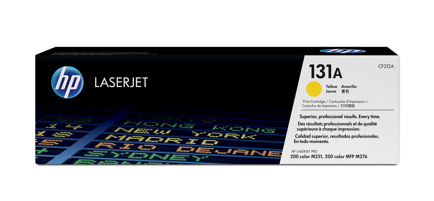 HP #131A Yellow Toner CF212A — HP