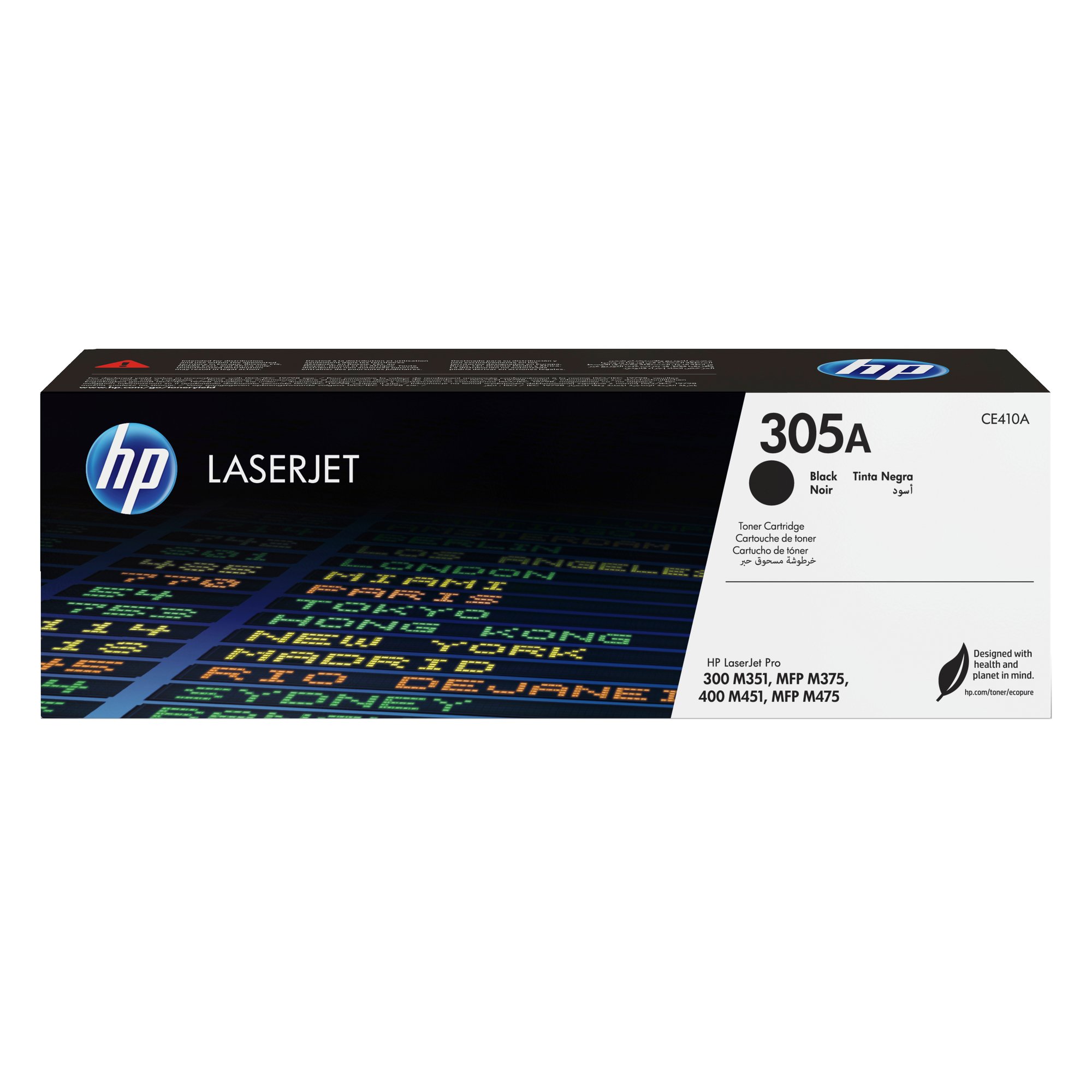 HP #305A Black Toner CE410A — HP