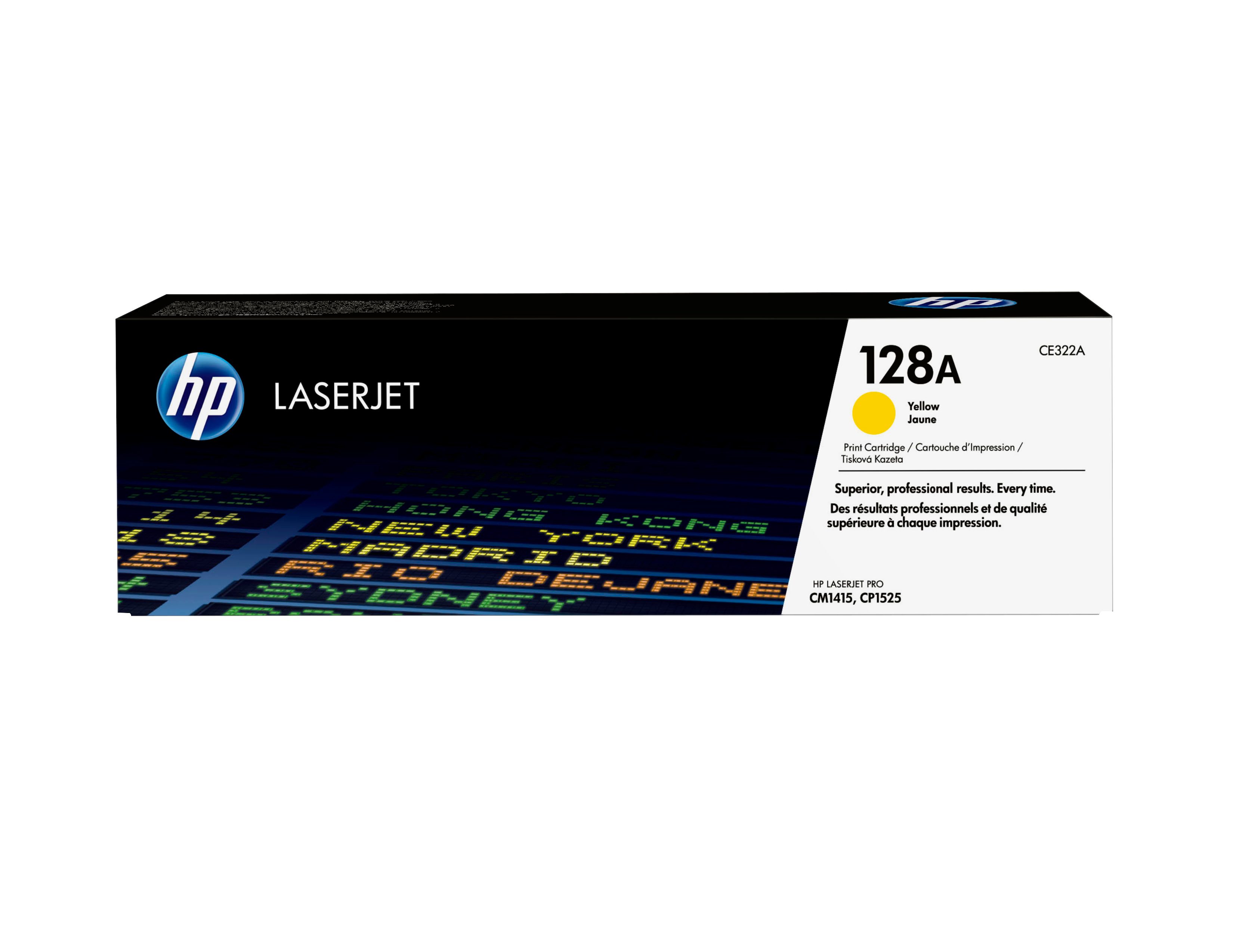 HP #128A Yellow Toner CE322A — HP