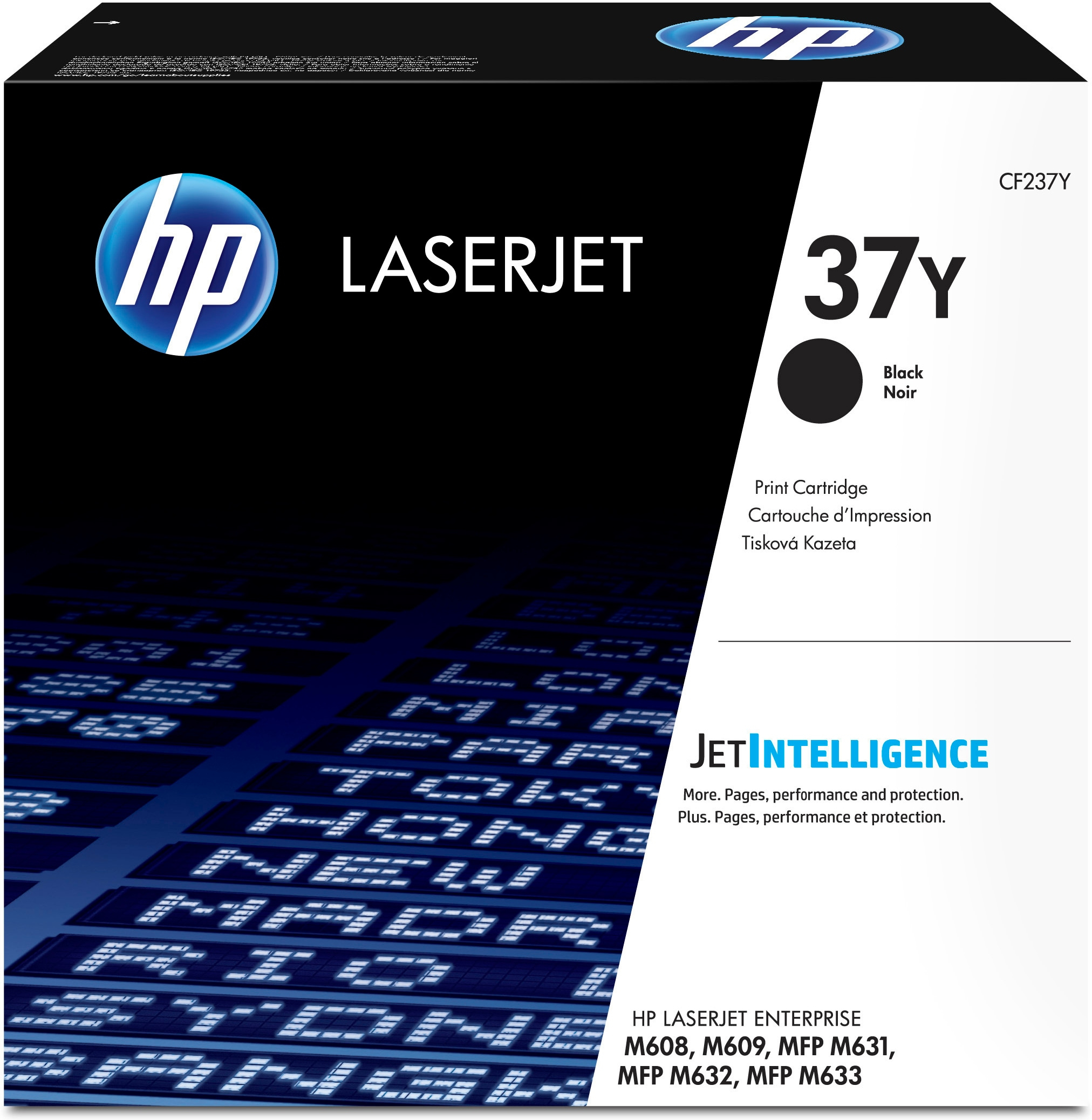 HP #37Y Black Toner CF237Y — HP