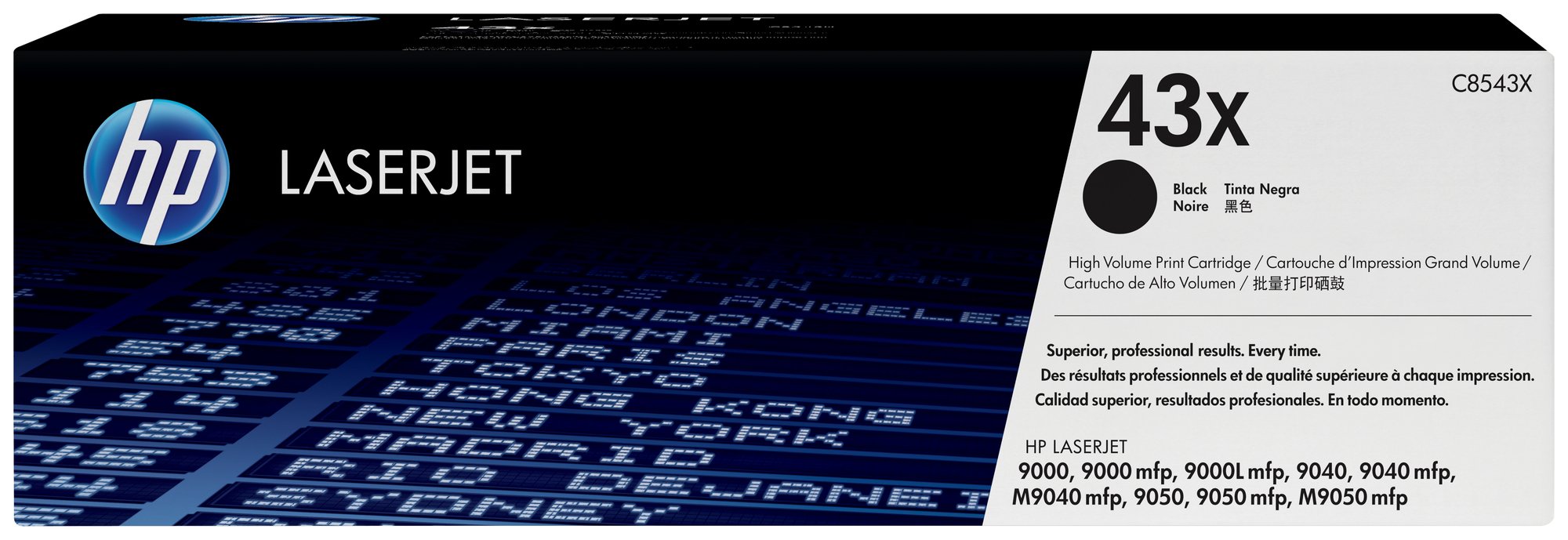 HP 43X HY Blk LJ Toner C8543X — HP