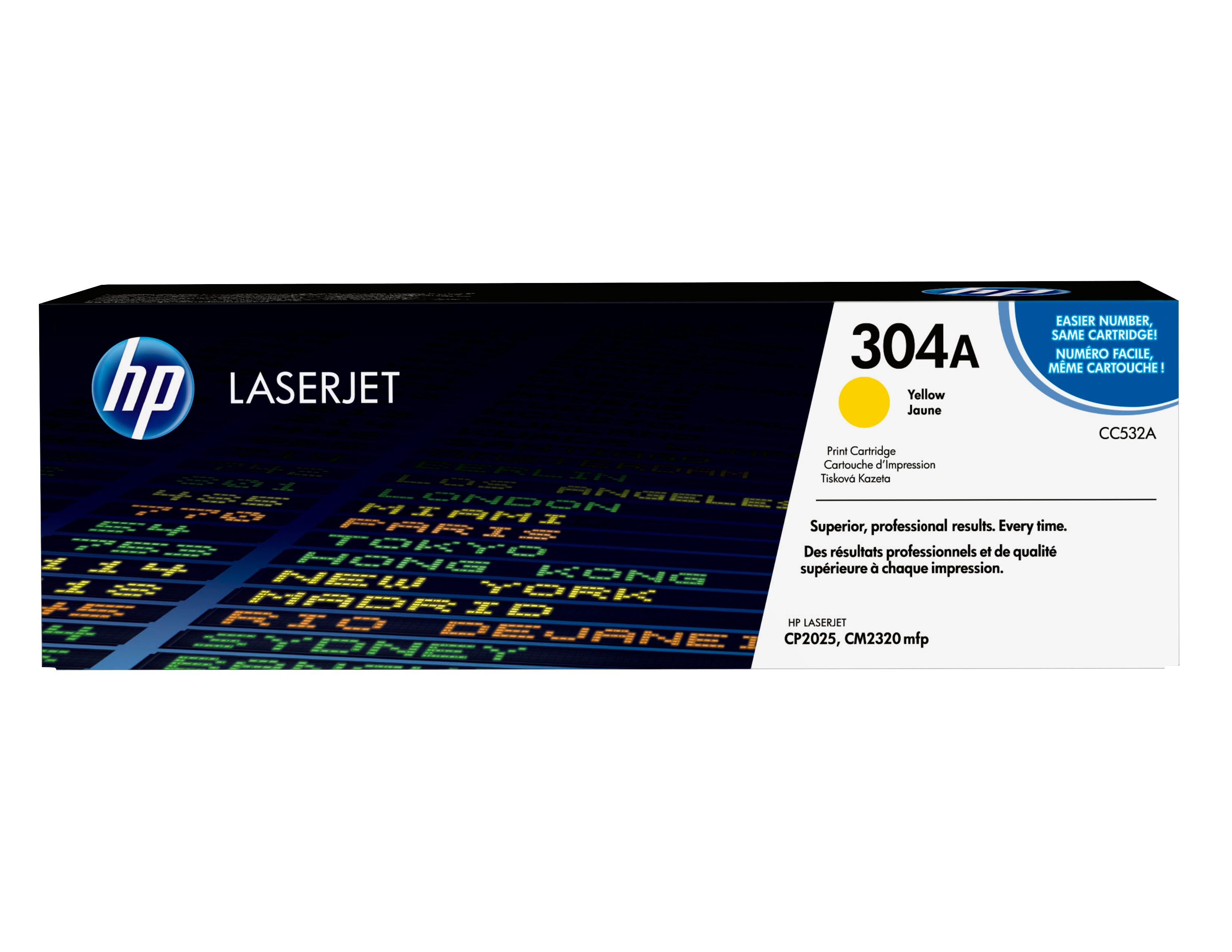 HP #304A Yellow Toner CC532A — HP