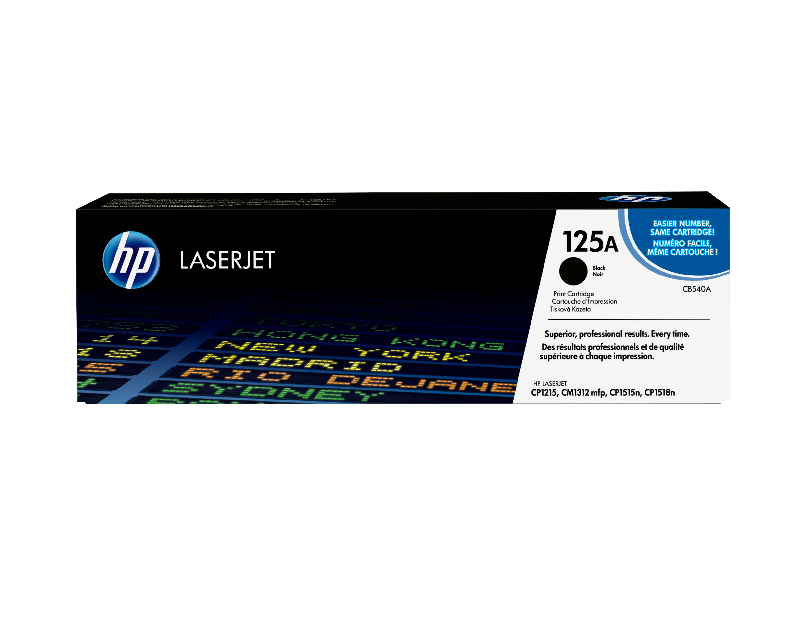 HP #125A Black Toner CB540A — HP