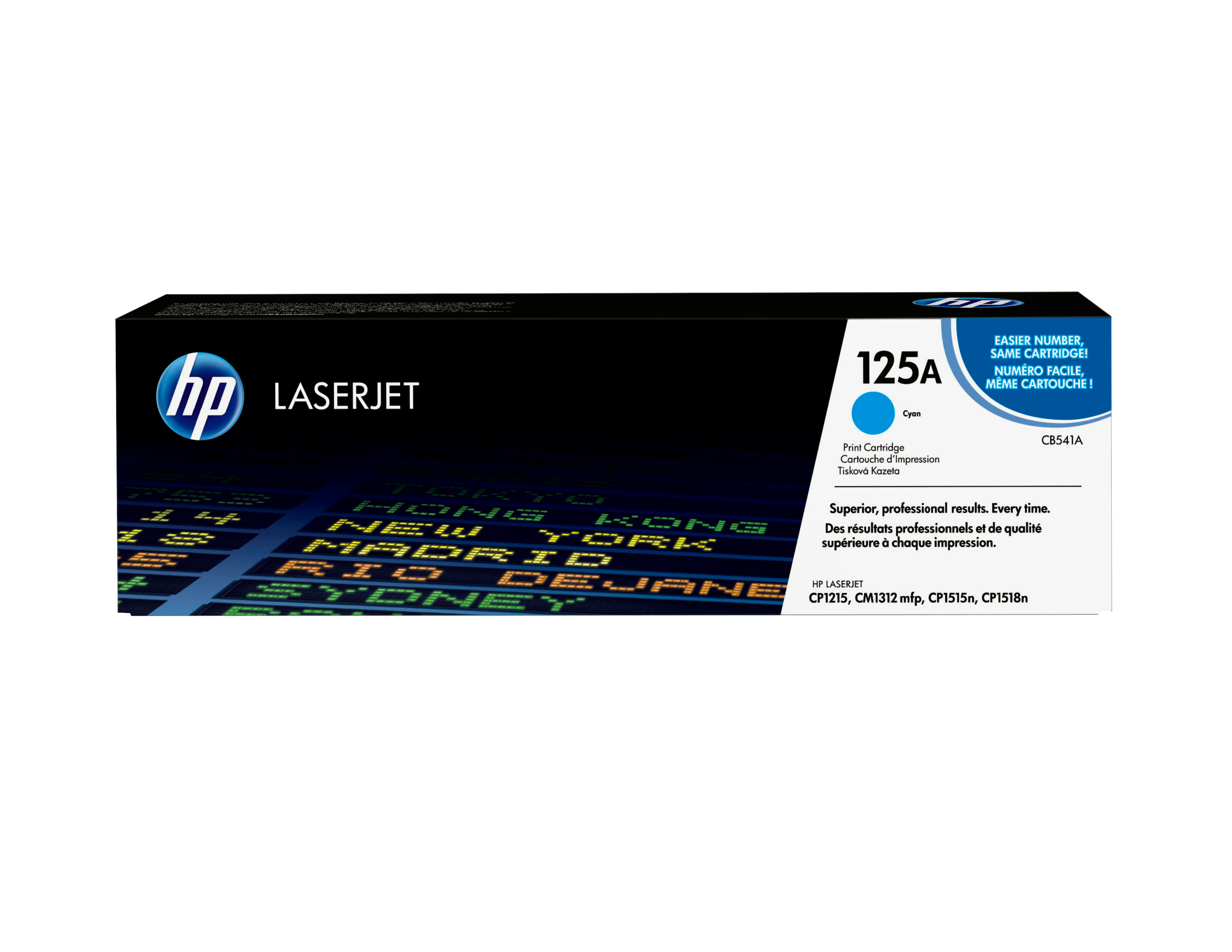 HP #125A Cyan Toner CB541A — HP