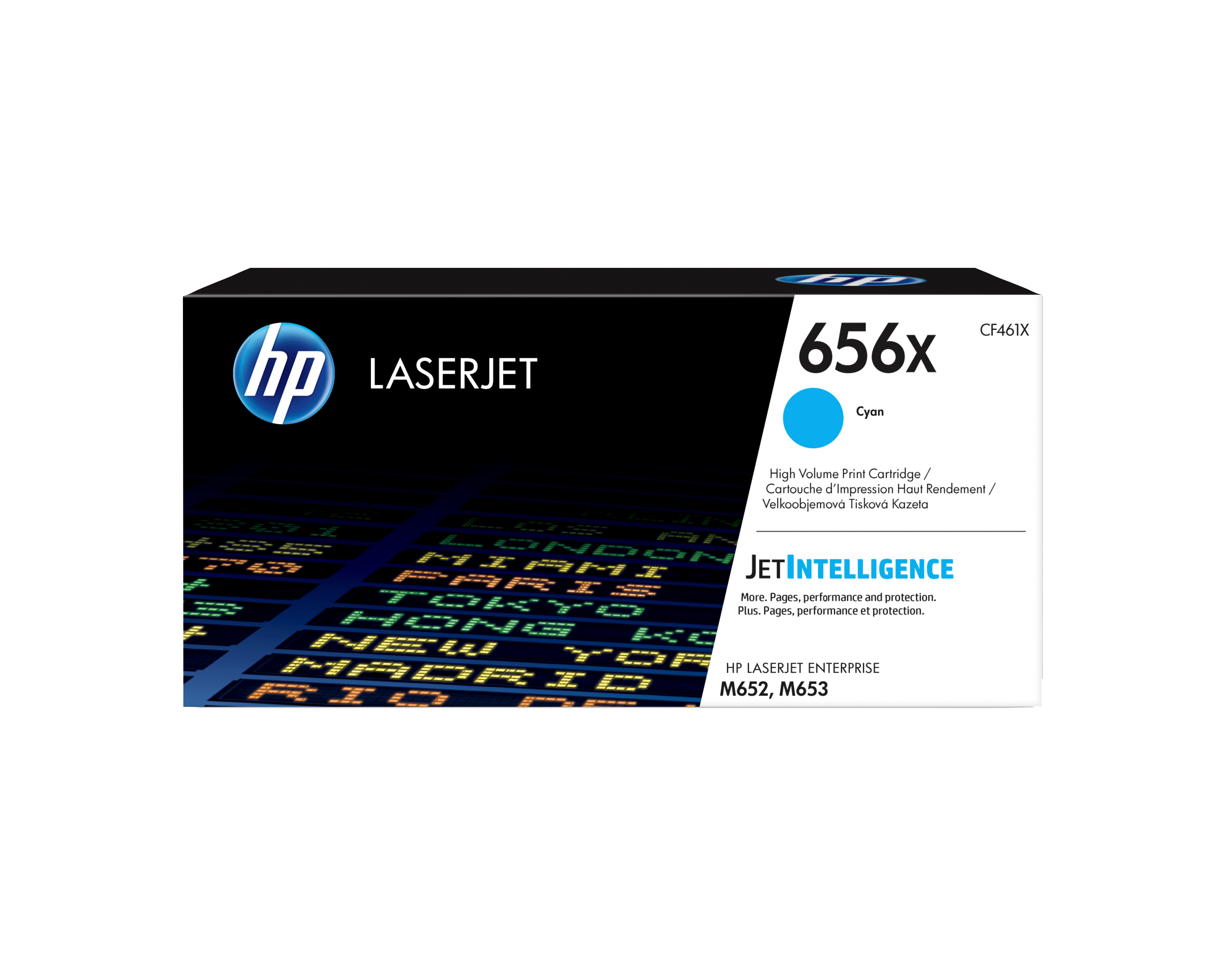 HP 656X Cyan LasJet Ton CF461X — HP