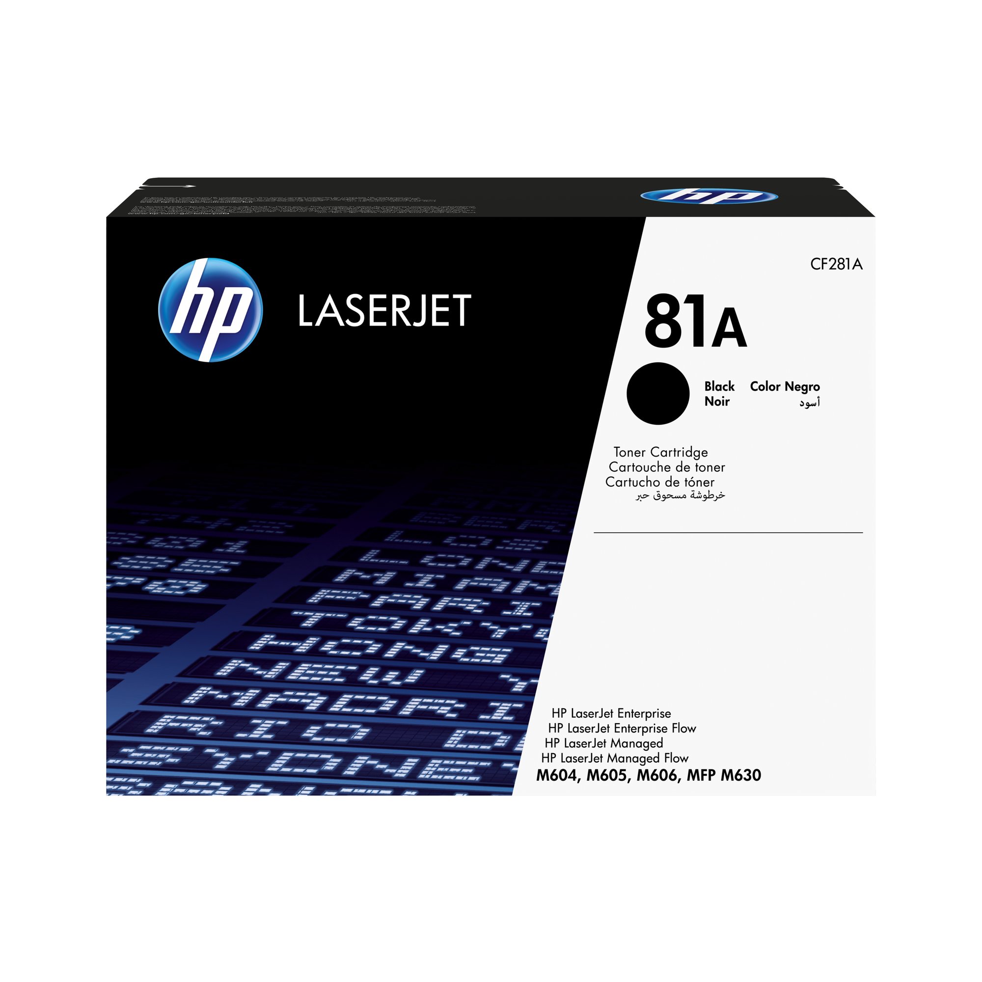 HP #81A Black Toner CF281A — HP