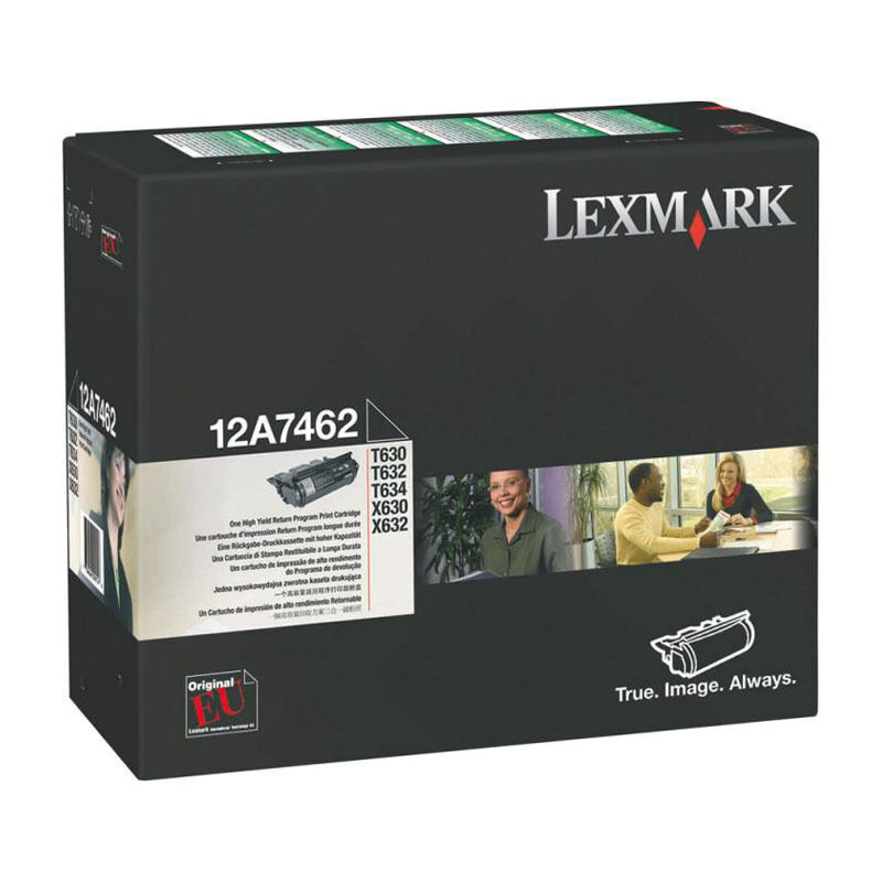 Lexm 12A7462 Prebate Cart — Lexmark