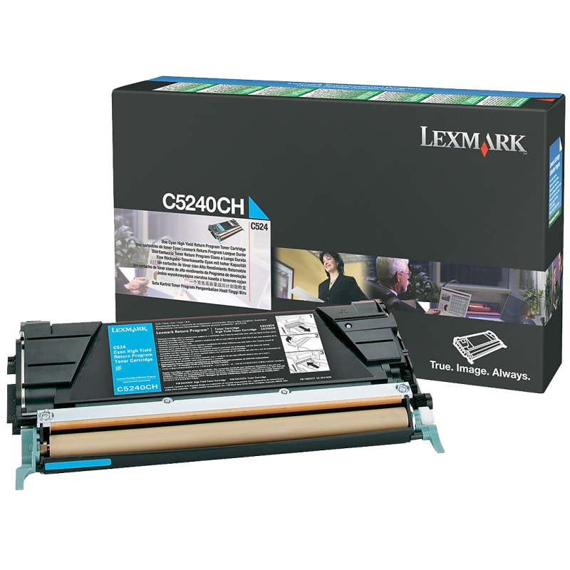 Lexm C5240CH Cyan Pre HY Cart — Lexmark