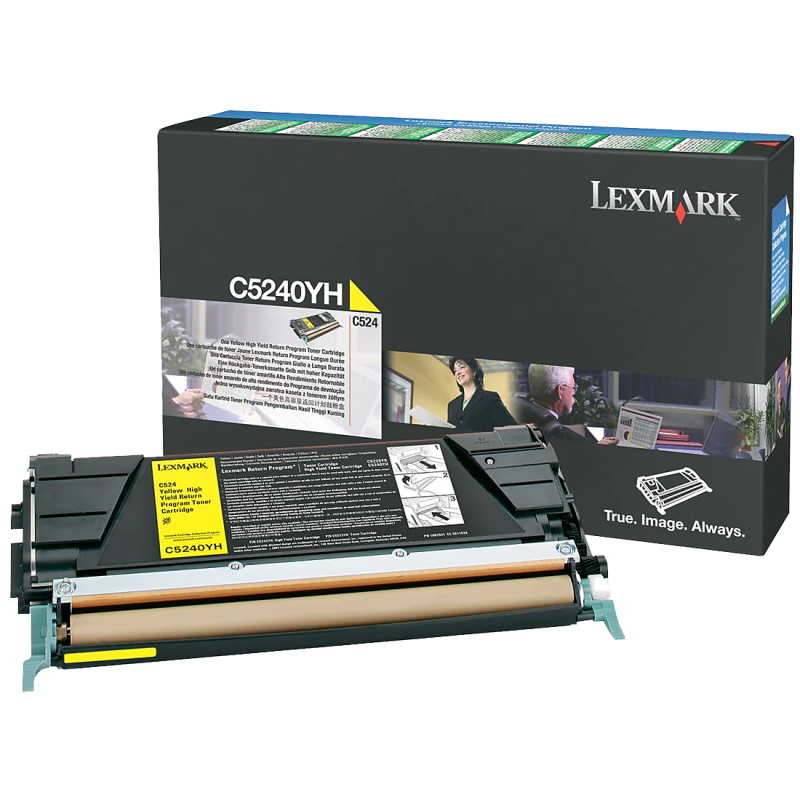 Lexm C5240YH Yell Pre HY Cart — Lexmark