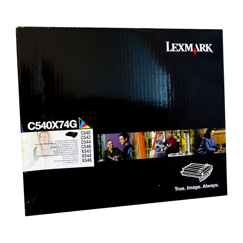 Lexm C540X74G Bk/Col Image Kit — Lexmark