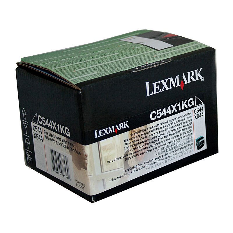 Lexm C544X1KG Black Toner — Lexmark