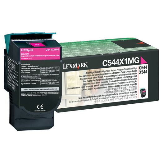 Lexm C544X1MG Magenta Toner — Lexmark