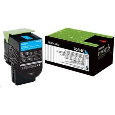 Lexm 708HC HY Cyan Toner — Lexmark