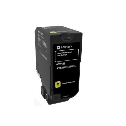 Lexm 74C60Y0 Yellow Toner — Lexmark