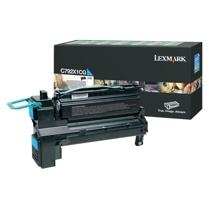 Lexm C792X1CG HY Pre Cyan Cart — Lexmark